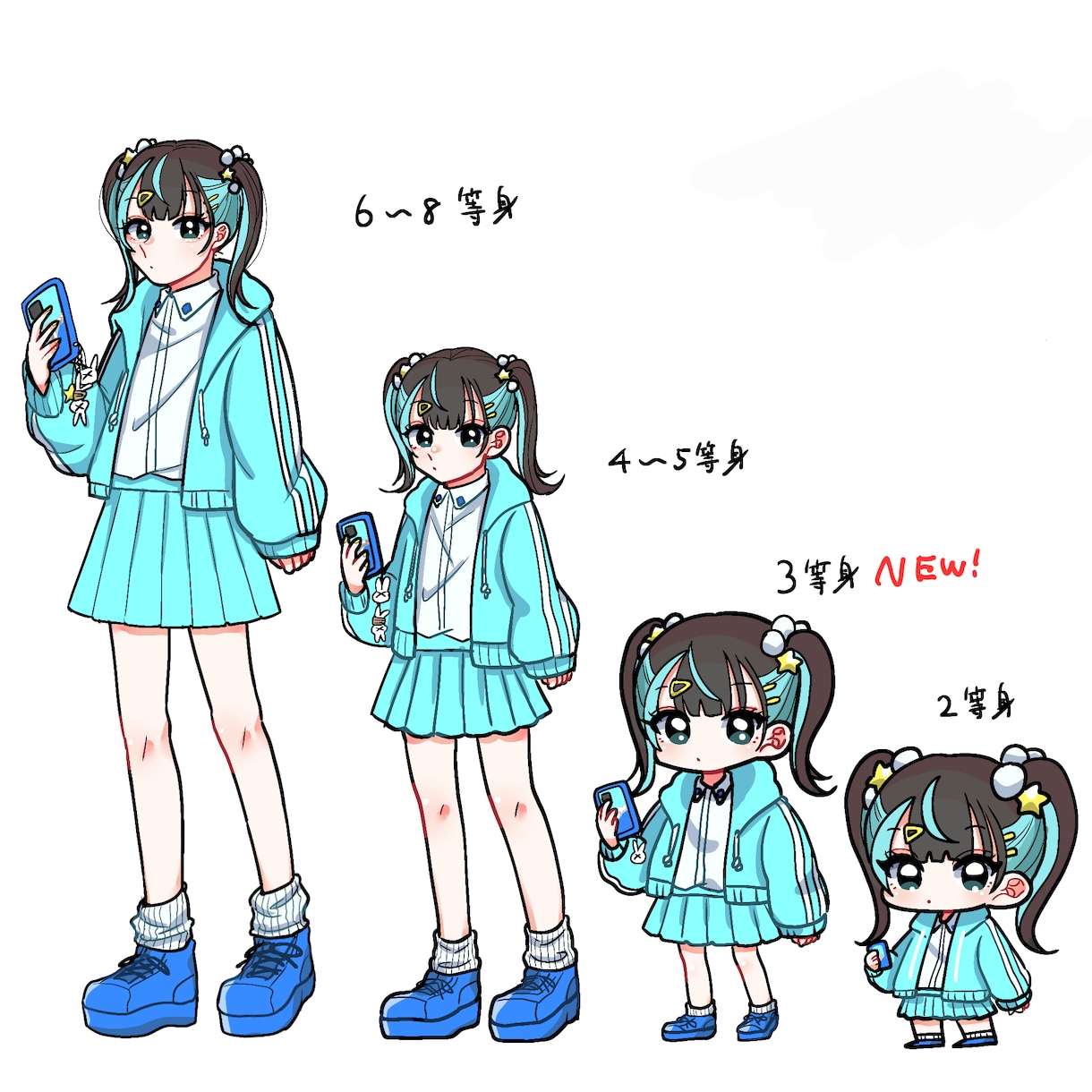 立ち絵などイラスト作成いたします お急ぎの方でもご相談ください！ イメージ1