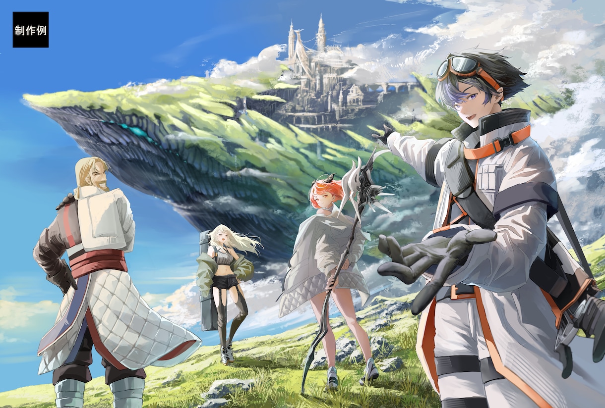 商用可！ご要望に沿った素敵なイラストを作成します 一枚絵・MVイラスト・配信用イラストなどに！ イメージ4