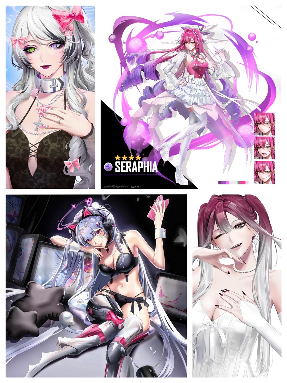 アイコン、ヘッダー、1枚絵等受け付けています 商用○ 配信用鑑賞用プレゼント用にも！ イメージ1