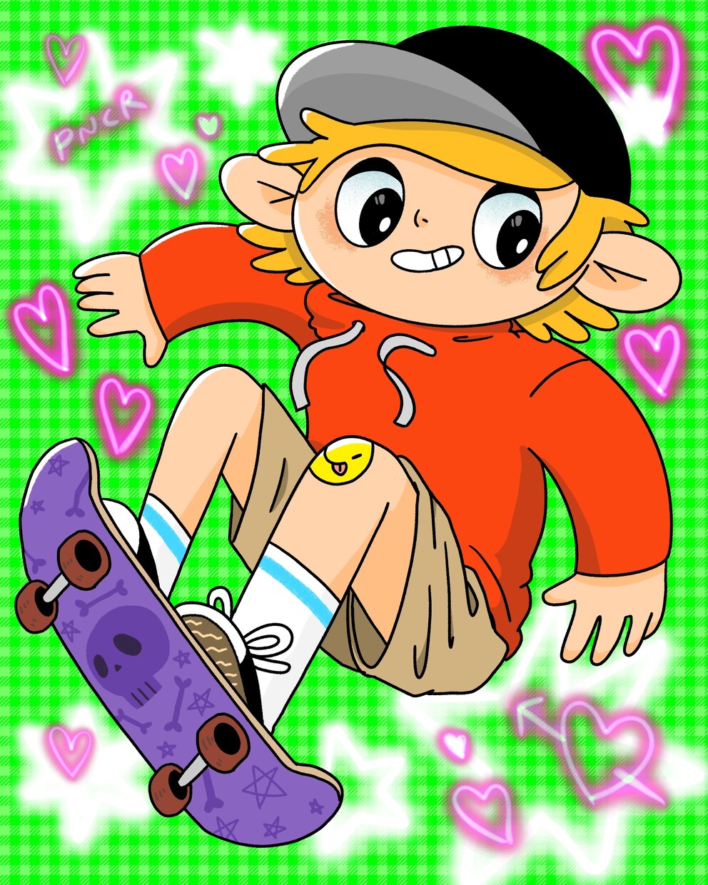 目を引く個性的で可愛いアイコン描きます 海外アニメ風⭐︎カラフルポップなイラストで周りと差をつける イメージ9
