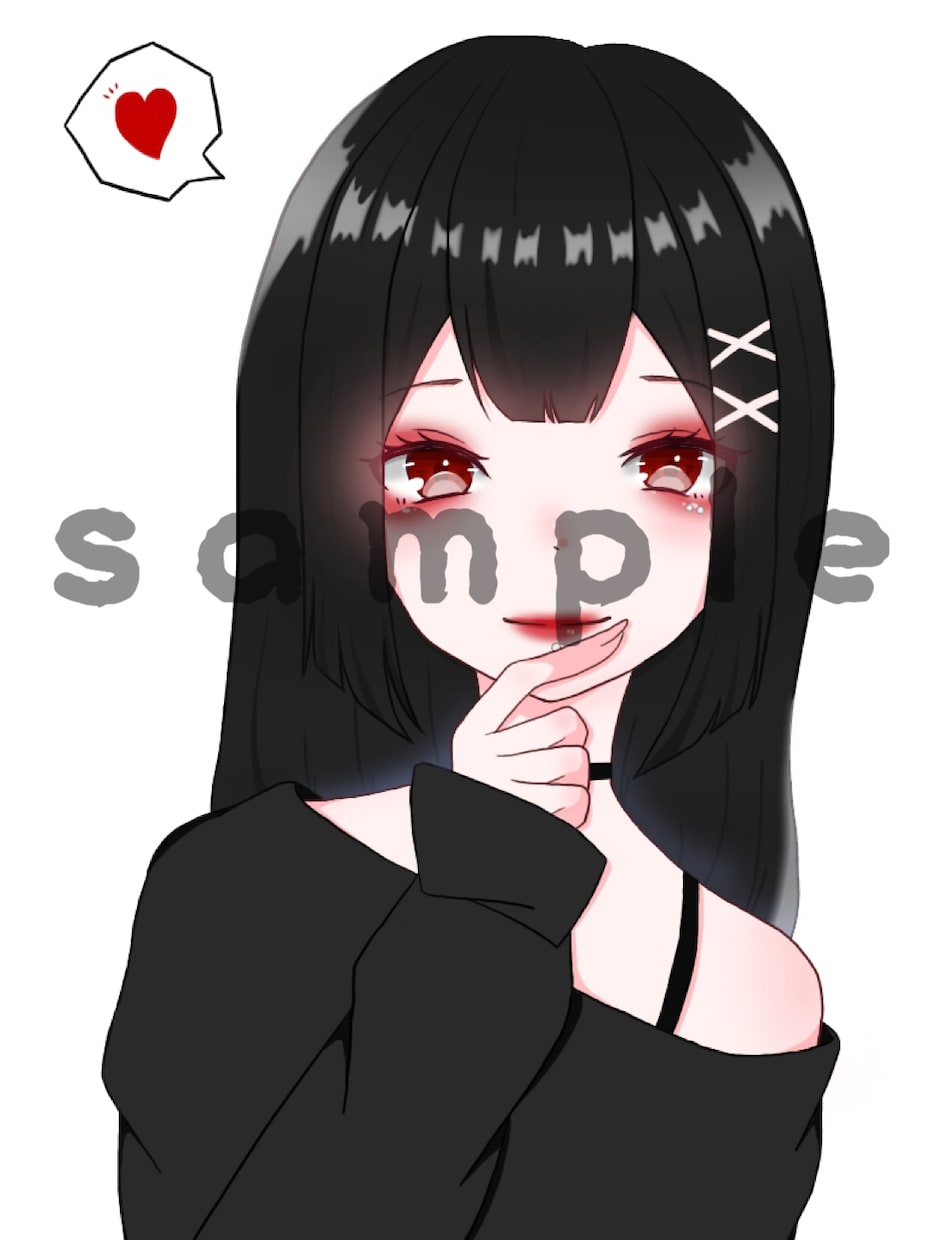 SNS等に使えるアイコン描きます お気軽に頼めるサービスを目指しております イメージ3