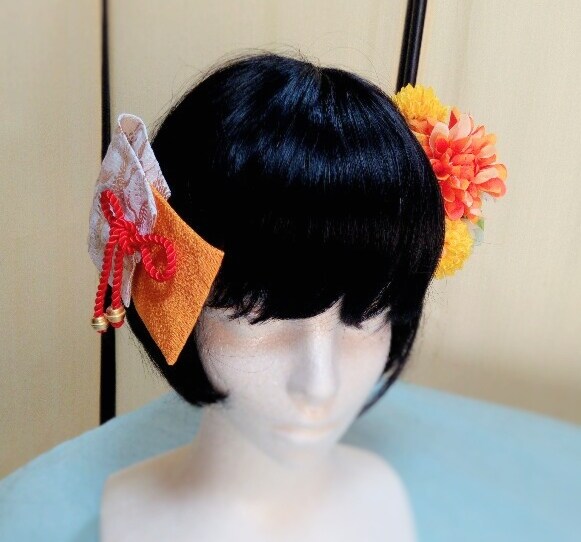結婚式髪飾りお作りします 和風髪飾り（和モダン・古風）あなたのイメージをカタチに❕ イメージ5
