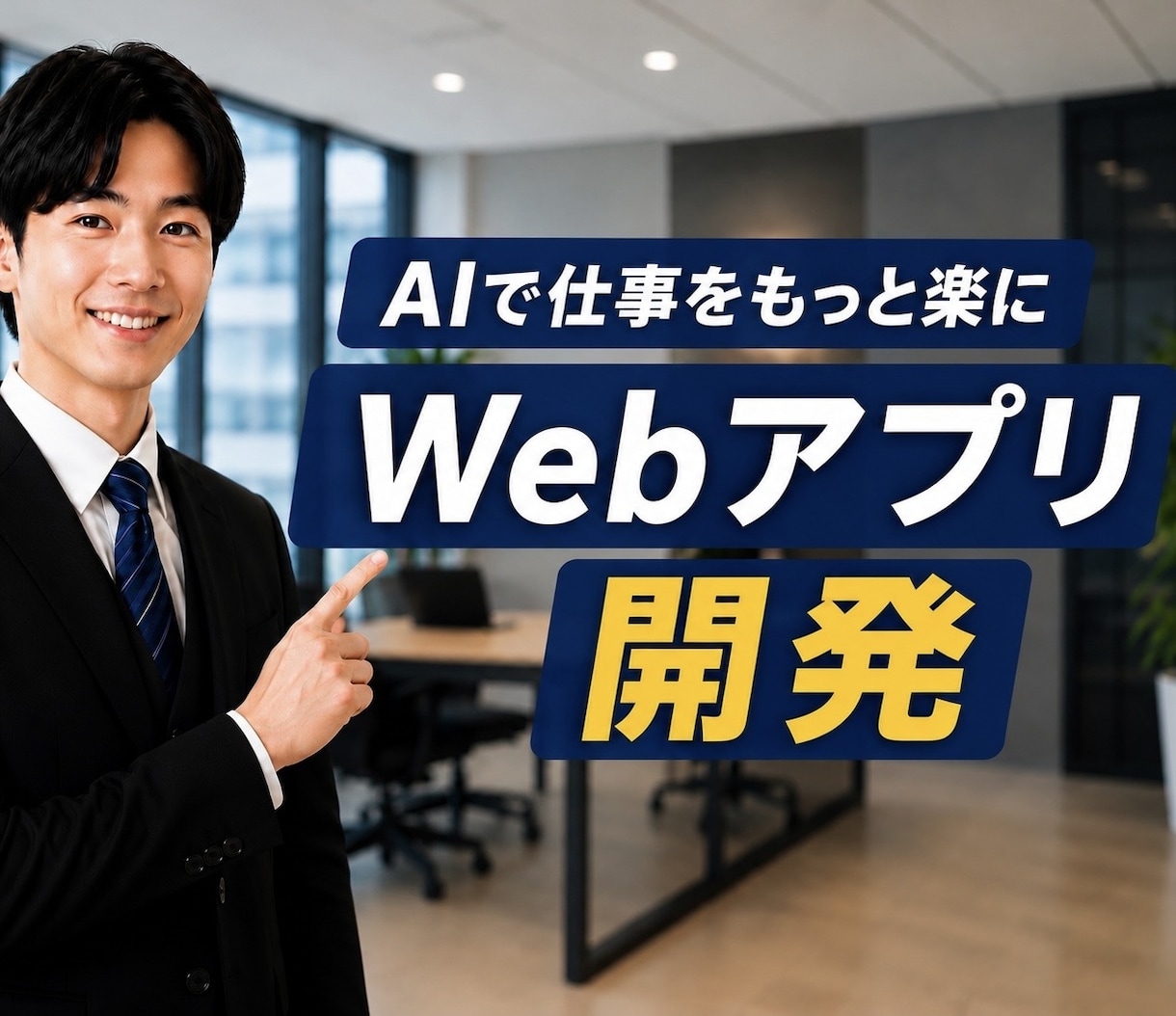 AI業務改善Webアプリ制作します 毎日の仕事をもっとラクにします イメージ1