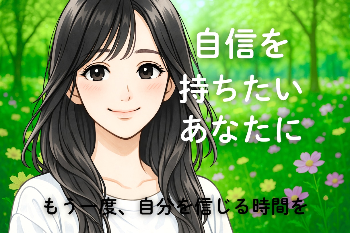 自分に自信を持ちたい方、お話聞きます ◇本来の自分を取り戻し、あなたの魅力を引き出します。 イメージ1