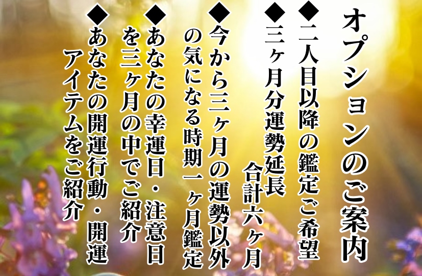 今から3ヶ月がどうなるのか？近未来の運勢を占います 気になる運勢の流れと良い時期になれるように対策をアドバイス イメージ3