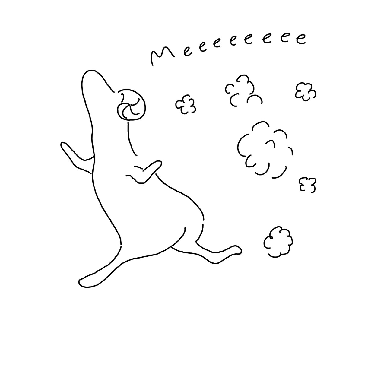 シンプルかつシュールでかわいいイラストを提供します LINEやInstagramのアイコン、お店のロゴに！ イメージ4