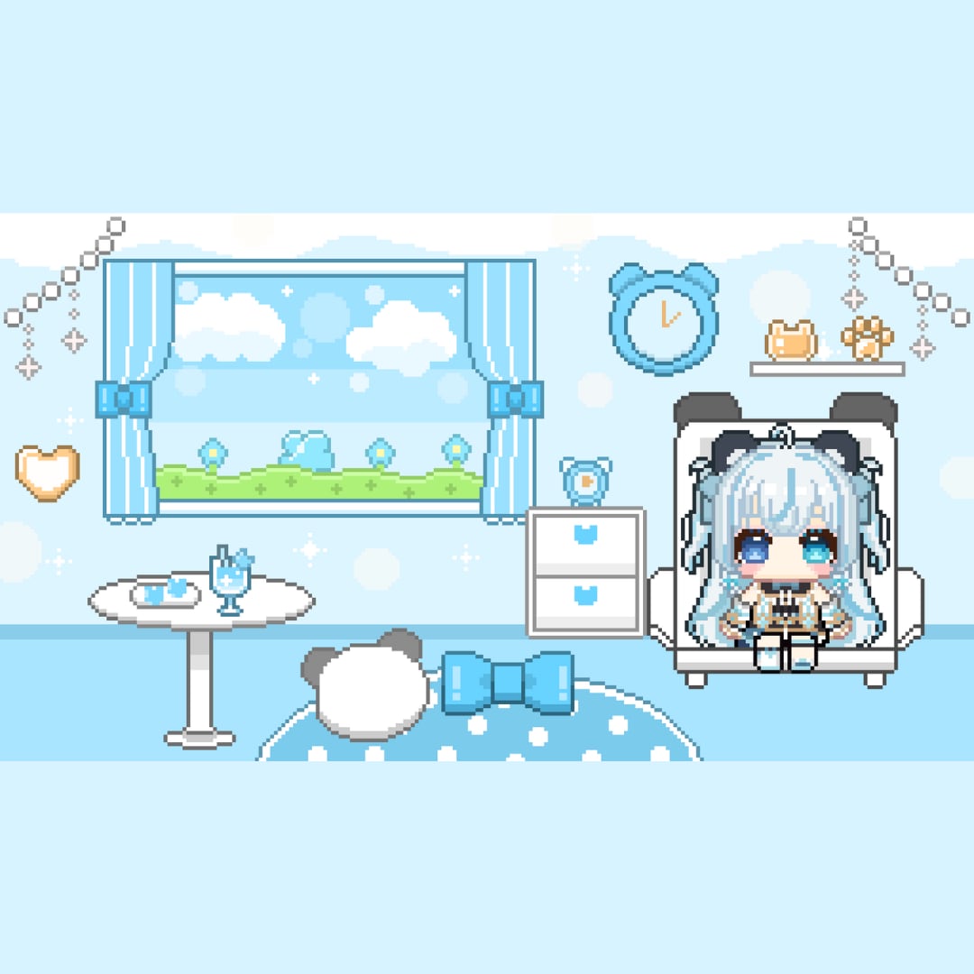 ドット絵を使ったOP、ED、待機画面を作成します ドット絵を使ったOP、ED、待機画面を作成します イメージ2