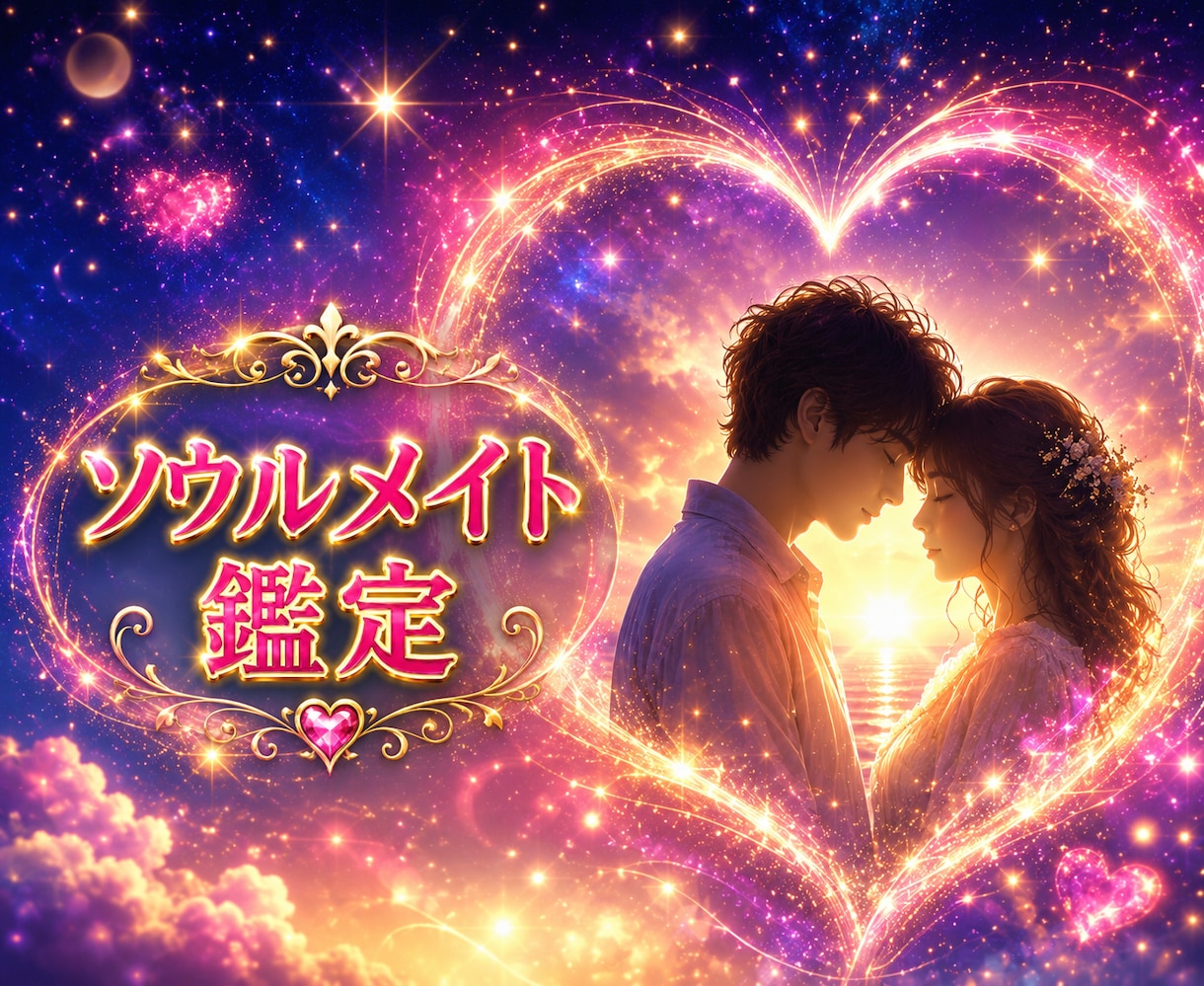 前世から続く魂の約束❂あの人がソウルメイトか視ます 魂の契約書✡見えない縁の真実と二人の魂の繋がりを深く霊視鑑定 イメージ1