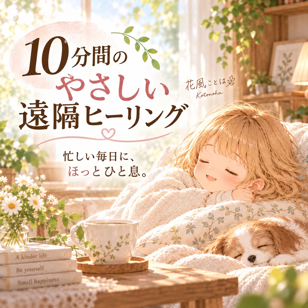 10分間のやさしい遠隔ヒーリングをお届けします がんばる毎日に、ほっとひと息。自分をいたわる10分間 イメージ1