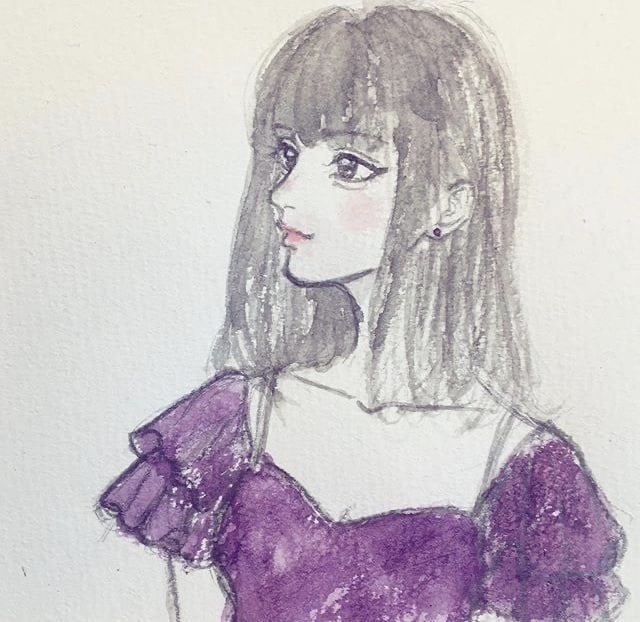 SNS用のアイコンを水彩画風にお描きします 雰囲気のある絵をお届けします！ イメージ2