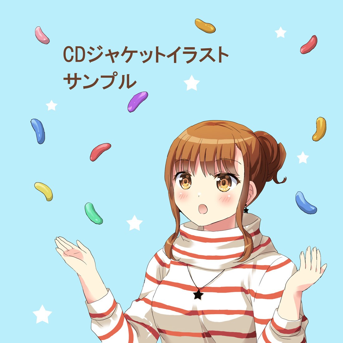 商用利用可・可愛いキャラクターの一枚絵を描きます 個人観賞用からグッズ用、表紙絵などお描きします イメージ9