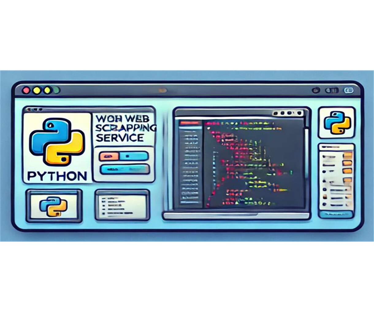 Pythonによるスクレイピングで業務自動化します あなたのビジネスに最適なITソリューションを提供します イメージ1