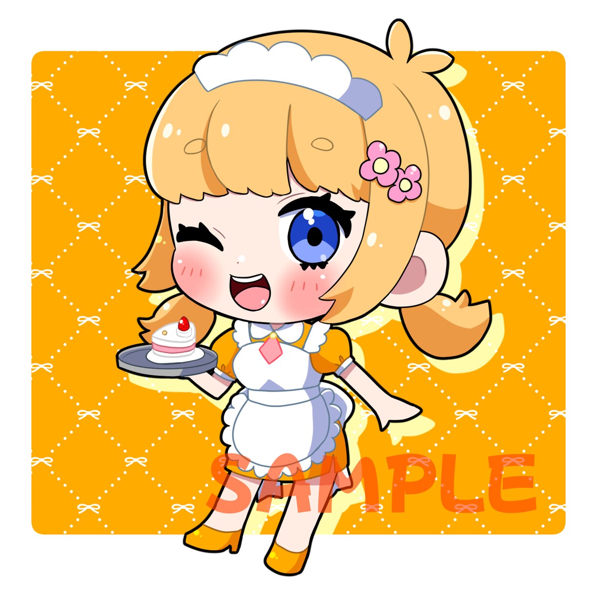 ぷにかわなミニキャラアイコン制作します SNSなどで使えるミニキャラアイコンを制作します⭐︎ イメージ7