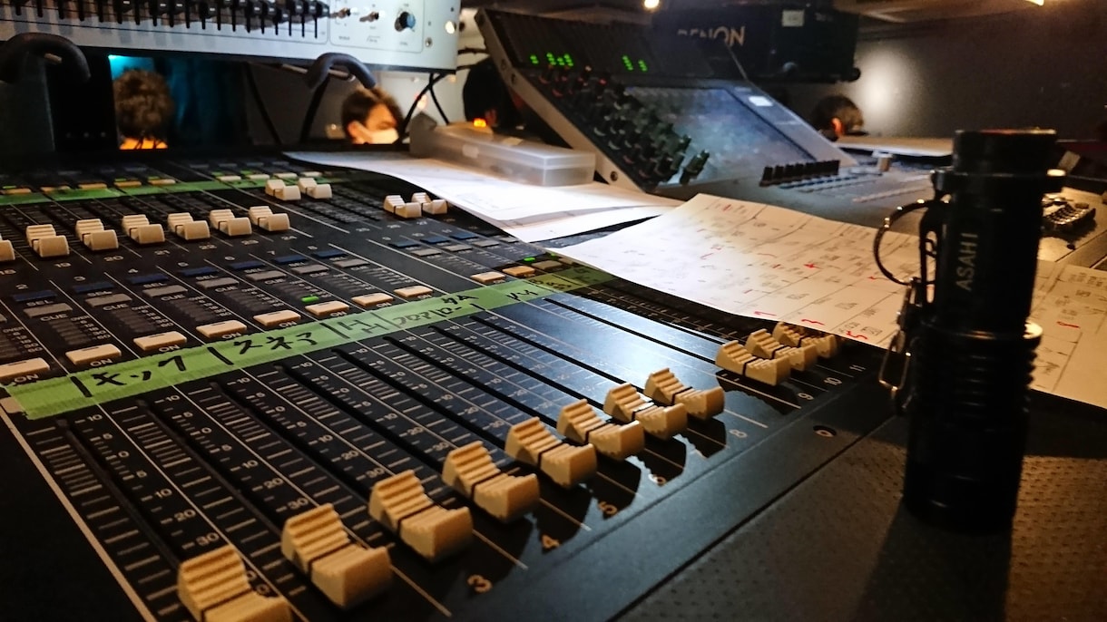 ライブハウスPAが副業します 音楽と関わり１０年、数々の音楽を作ってきた技術がお金で買える イメージ2