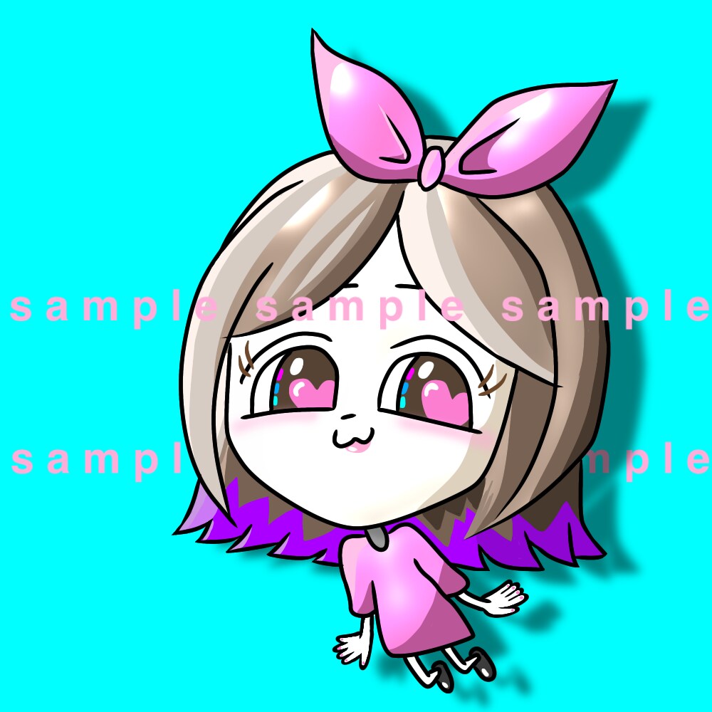 可愛い☆シンプルアイコン描きます まずはお気軽にご相談ください☆ イメージ1