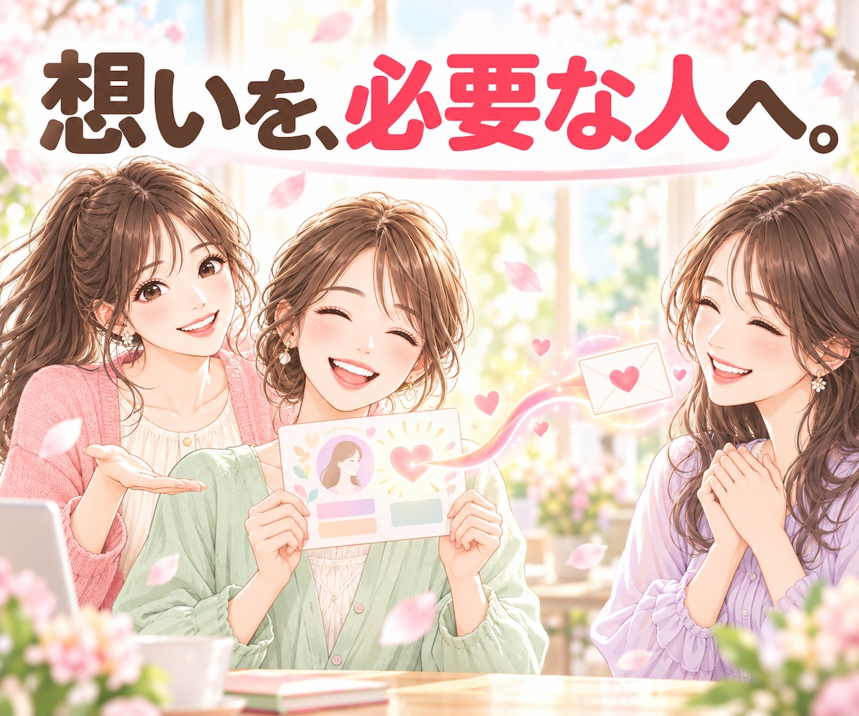 あなたのサービス、誰に届けたいか一緒に整理します 初心者さん向けに、お客様像・悩み・伝え方をやさしく言語化♡ イメージ10