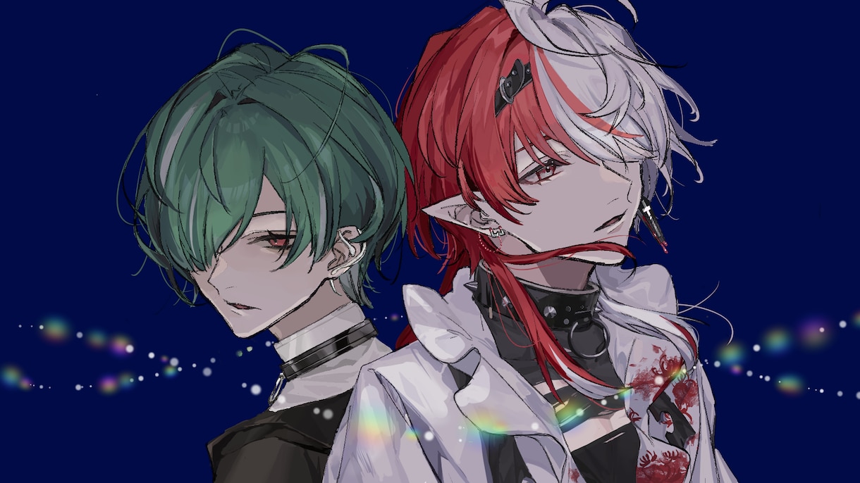 クールなMVイラスト描きます 丸投げOKです。構図考案から完成まで丁寧にお手伝いします。 イメージ8