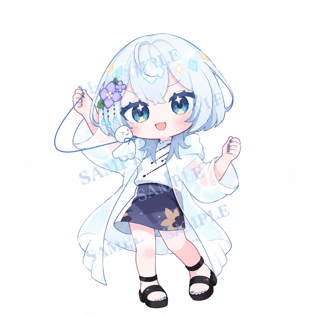 かわいいミニキャラ描きます アイコン・グッズに最適！SDキャラをお届けします イメージ8