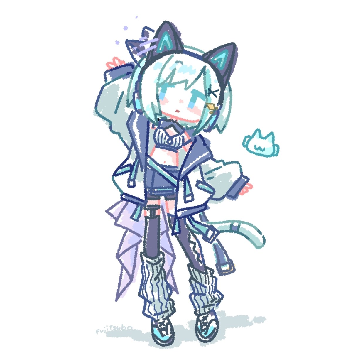 ゆるふわのイラスト描きます ゆるふわならお任せを！いろんなキャラクターをデフォルメに！ イメージ1