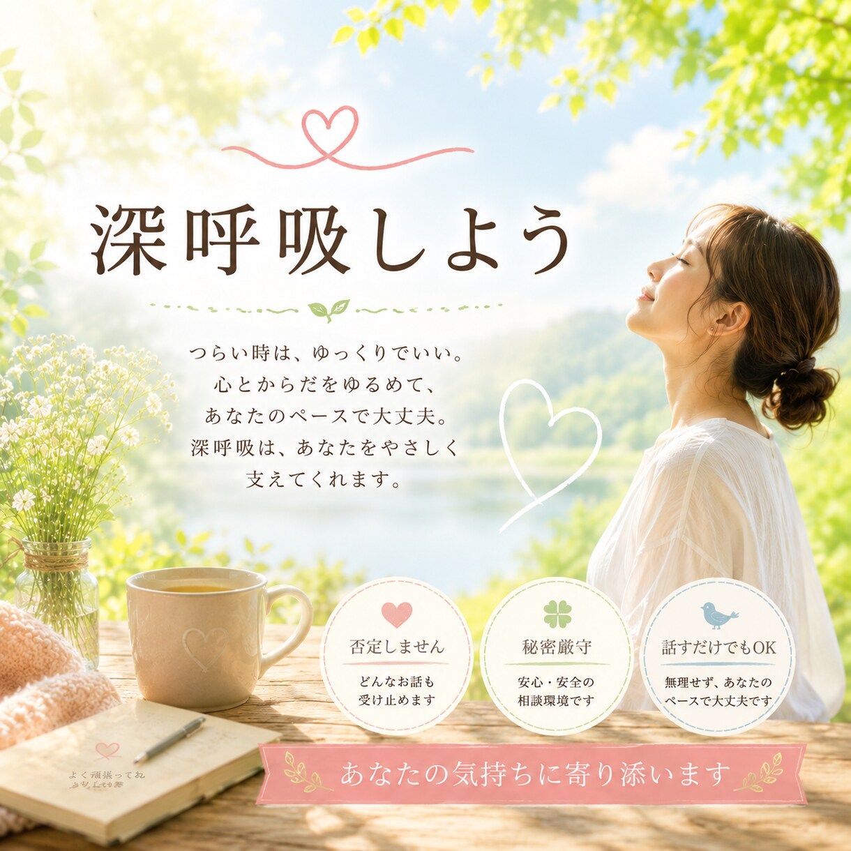 宮さん｜中高年のお悩みに真心で寄り添います 一人で抱え込まないで！あなたの気持ちに、真心で寄り添います イメージ3