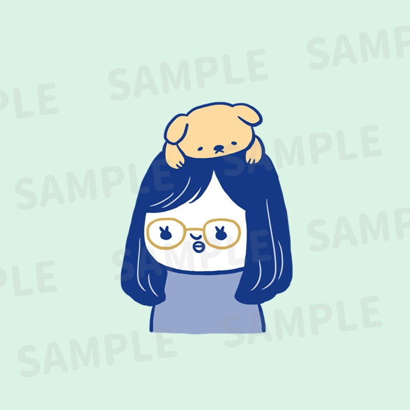 シュールなぶすのアイコンお描きします シンプル、シュール、ゆるかわ、ぶすかわがお好きな方に イメージ3