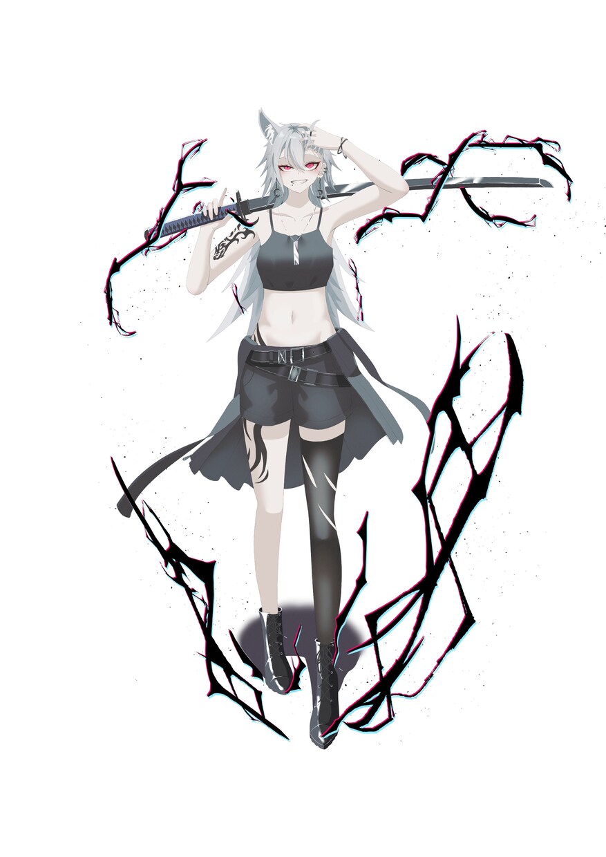 イラスト制作承ります かっこいい女性キャラを描きます イメージ6