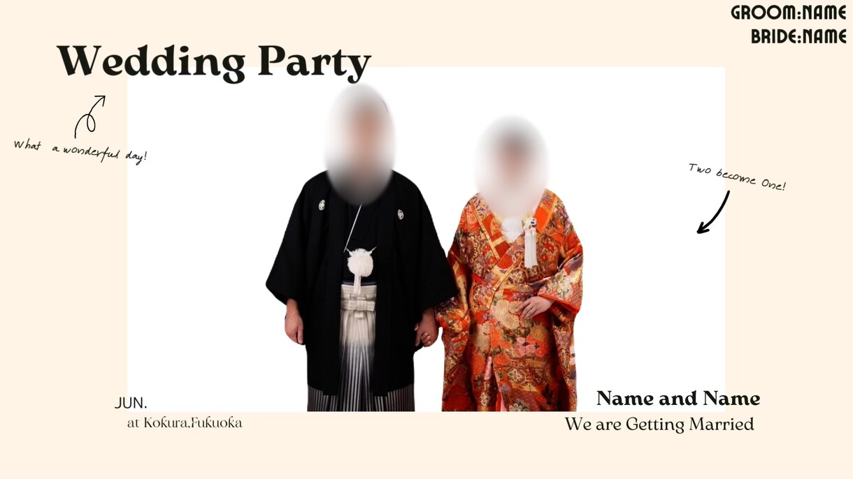 おしゃれ風！結婚式オープニング動画作成いたします おしゃれ雑誌風なオープニングにした方におすすめ☆ イメージ1