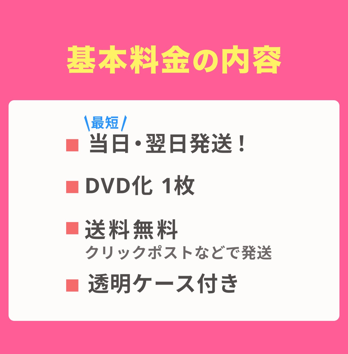 ココナラ最安値！結婚式ムービーをDVD化します 当日or翌日発送！ケース有り、送料込み、安心保証付き イメージ4