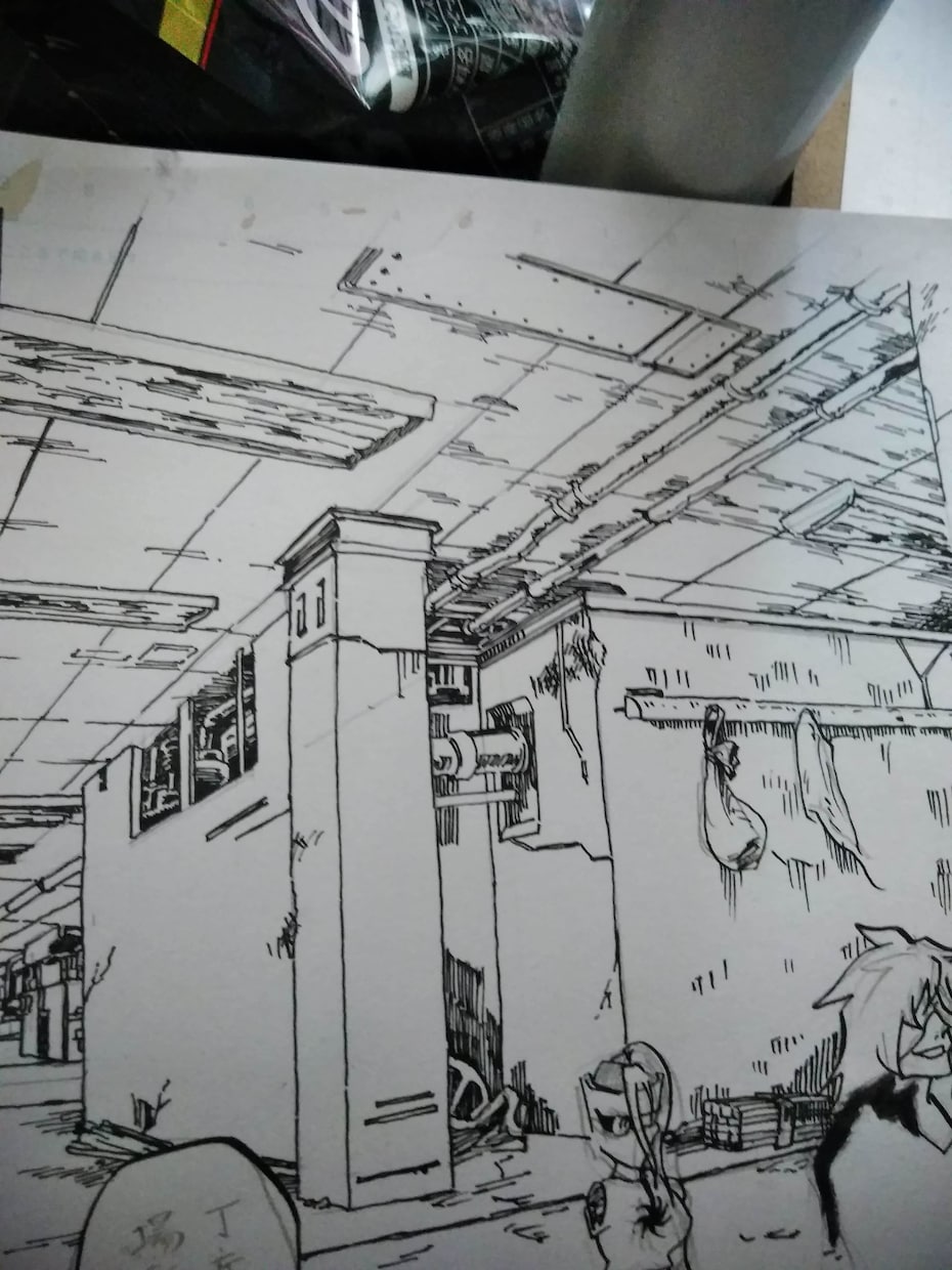 完全アナログで漫画を描きます カッコイイ系統・アクションもの・シリアス系が得意です。 イメージ7