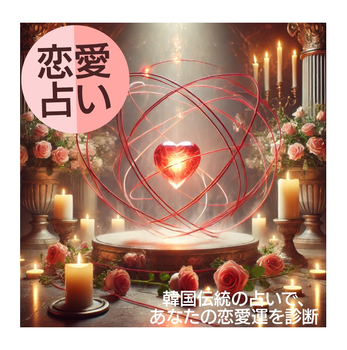 韓国式四柱推命×タロット｜恋愛占い・相性診断します 彼の気持ち・未来・結婚の可能性を理論的に鑑定します イメージ1