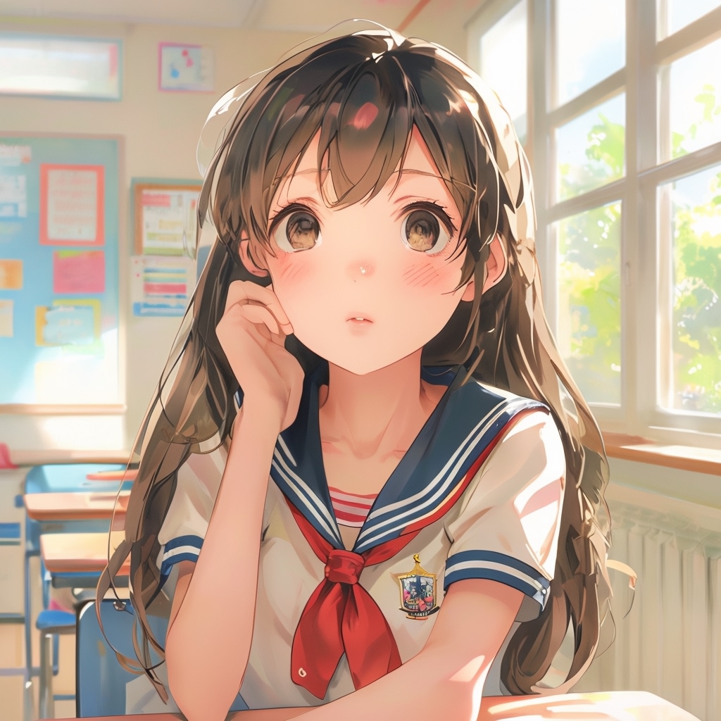 可愛い女の子のイラストを作成します 挿入画像・画像作成・SNS画像 イメージ4
