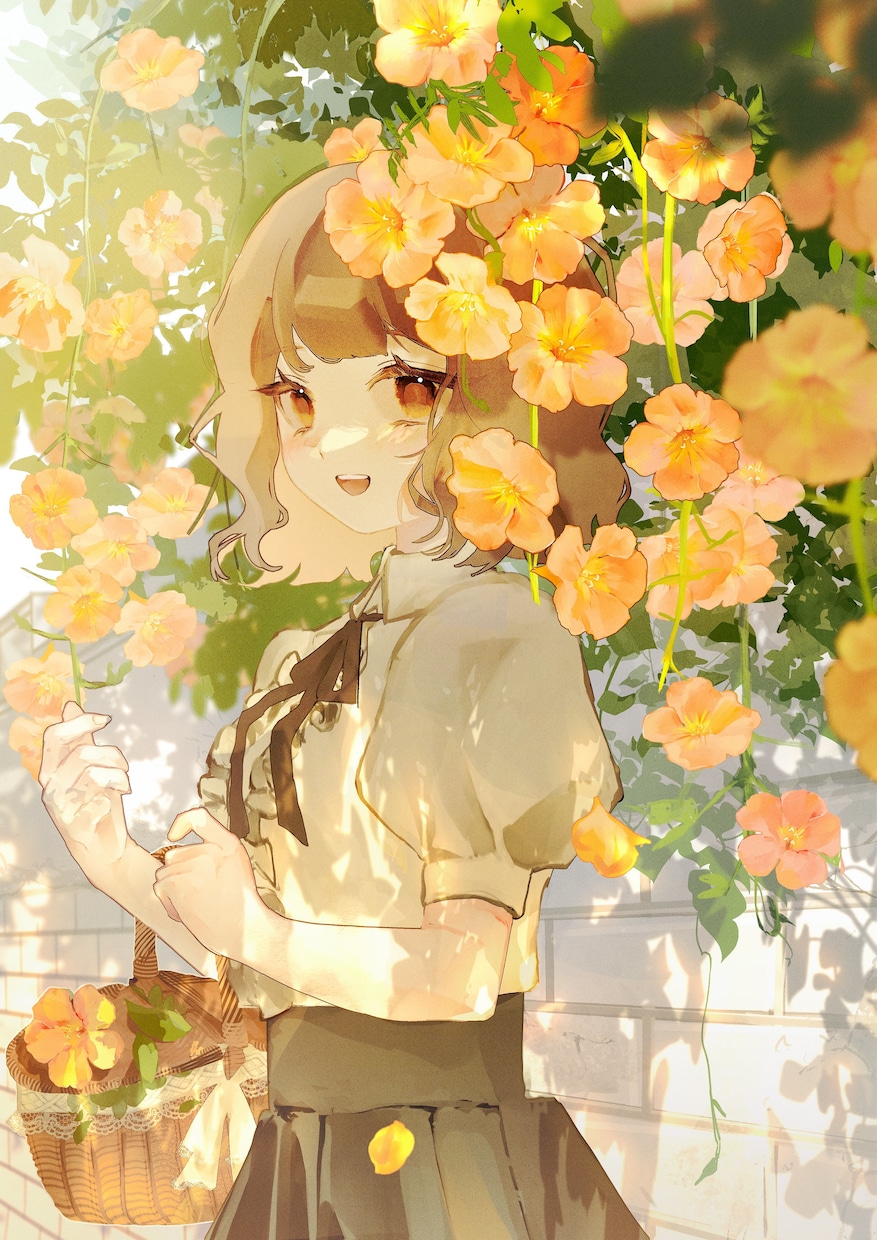 繊細で温度の伝わるイラスト︎✿可憐な女の子描きます お祝いやアイコン、MVやサムネ その他お気軽にご相談下さい！ イメージ1