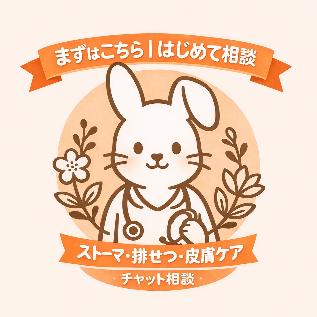 ストーマ・排泄・皮膚ケア｜はじめて相談お受けします ｜「これで合ってる？」を認定看護師と一緒に整理しましょう。 イメージ1