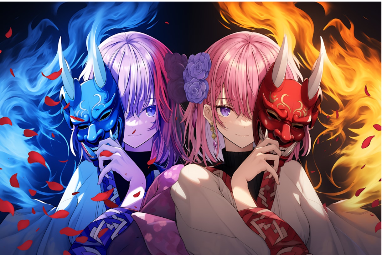 納期1ヶ月!!きっと気に入る1枚を用意致します Vtuber・歌い手、動画用サムネ等お求め方にもおすすめ!! イメージ1