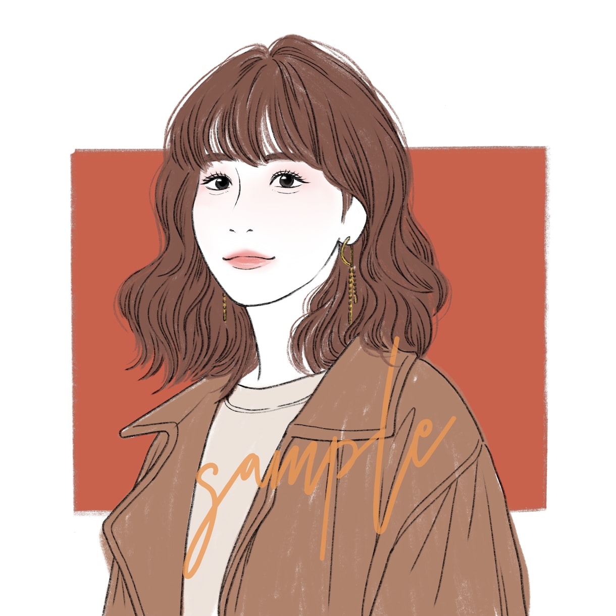 お写真を元に優しいアナログ風似顔絵お描きします シンプルさもリアルさもちょうどいい！記念日、プレゼントに☆ イメージ2