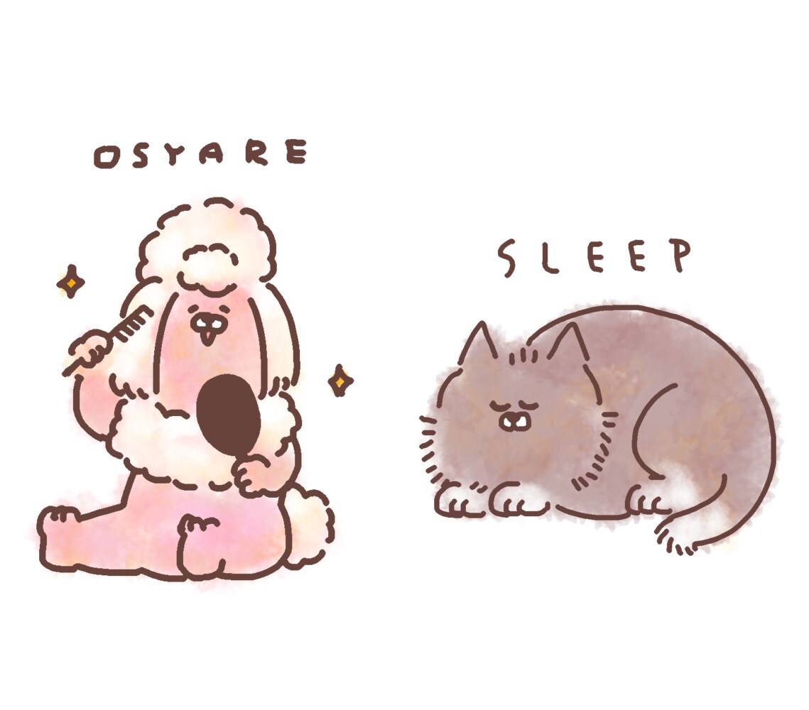 ゆるっと癒し系イラスト描きます なんでもOK！可愛いイラストならお任せください イメージ3