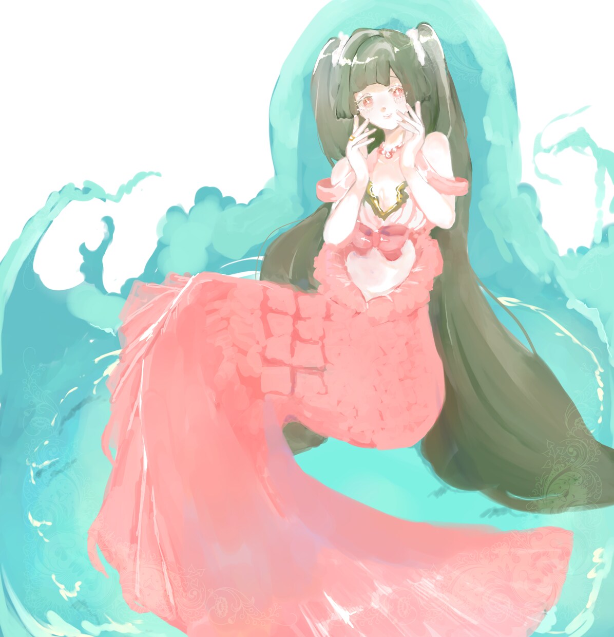可愛い・美人良いとこ取りの絵柄で描きます 可愛らしさもあり、美人なキャラクターが描けます。 イメージ6