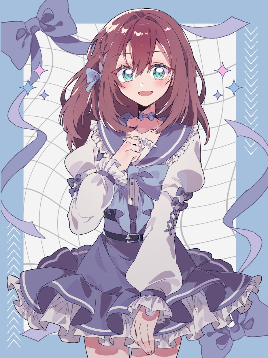 鮮やかなアニメ塗りでキャラクターイラスト描きます 可愛いアニメ塗りでキャラクターイラストを制作いたします！ イメージ7