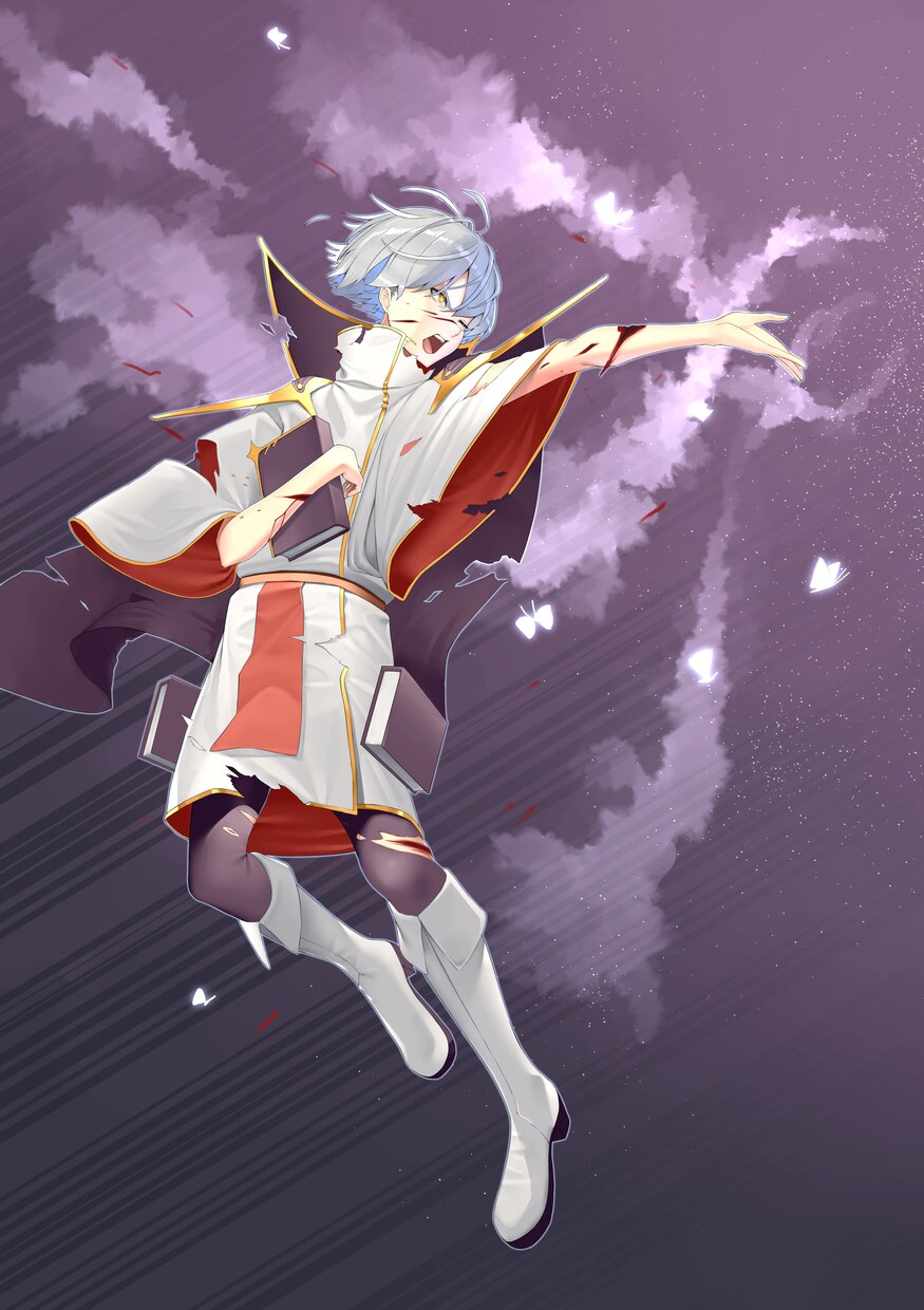 二次創作、オリジナルのキャライラストを描きます ポーズ指定背景無し（背景透過可能）の1枚絵を描きます。 イメージ2