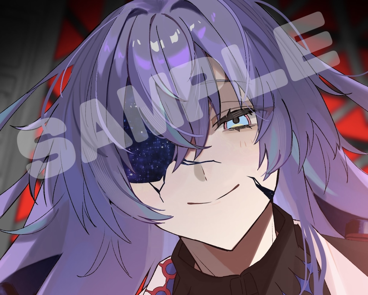 かっこかわいいキャラクターイラスト描きます SNSアイコン、歌みたサムネ、立ち絵等 イメージ4