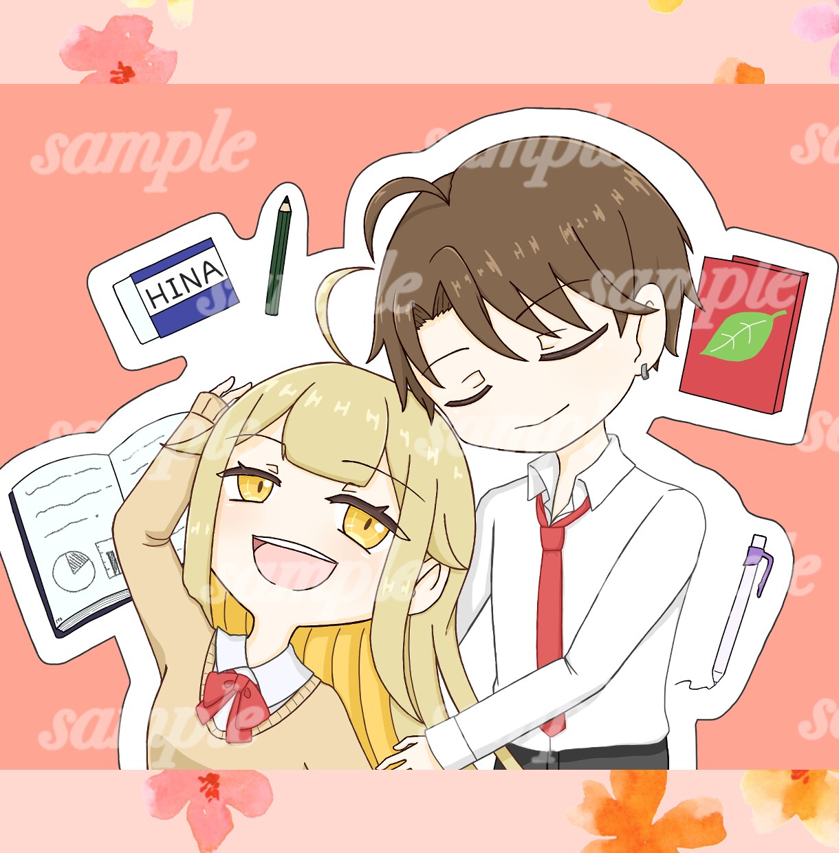 可愛い絵、描きます アイコンや配信背景、グッズ制作など活動のお手伝いがしたい！ イメージ8