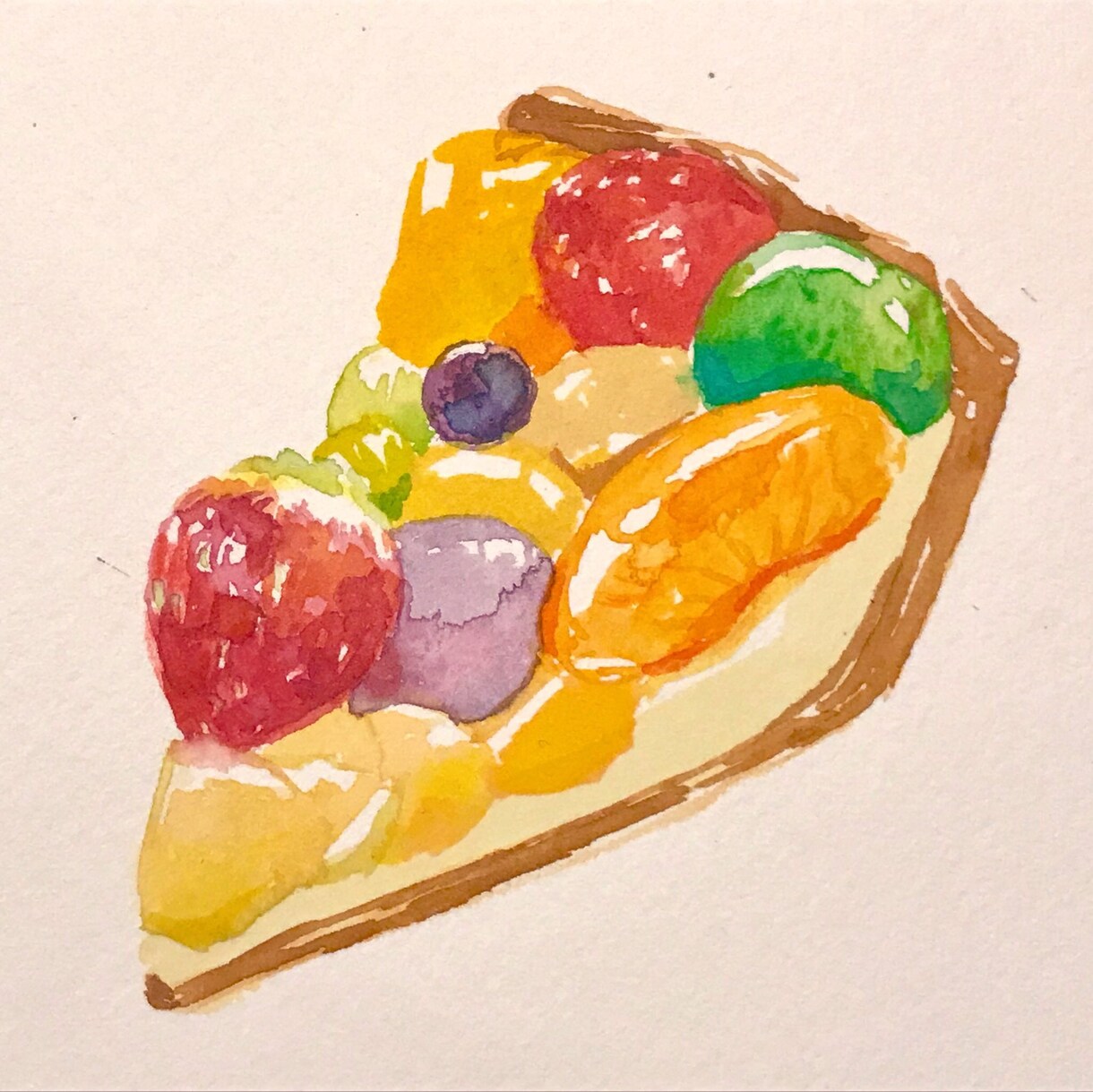 水彩絵具♬オリジナルイラストを描きます デフォルメからリアルなものまでなんでも受け付けております！ イメージ2
