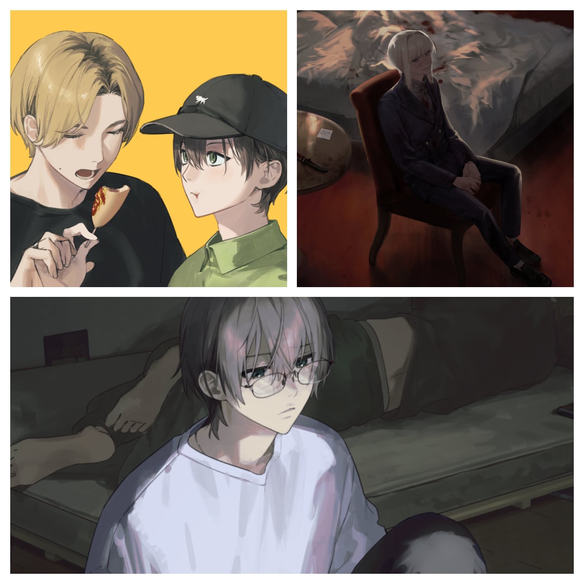 イラスト制作承ります かわいい/かっこいい男性イラストが得意です！ イメージ2