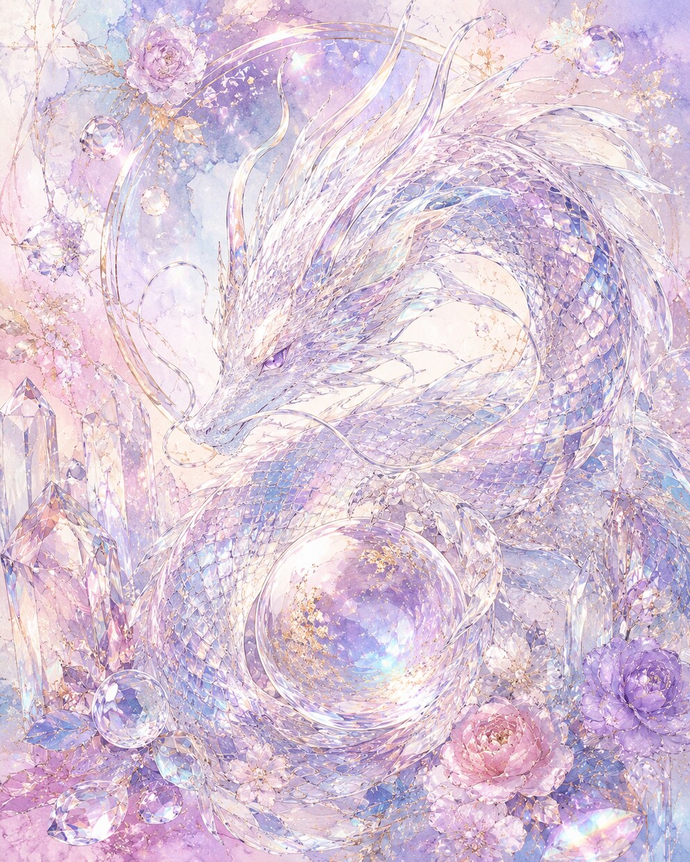世界に一つだけの幻想開運アートを制作します 願いやイメージに合わせて、オーダーメイドで制作します。 イメージ3