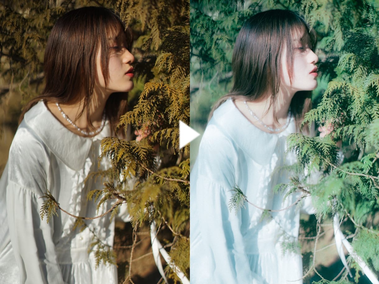 デジタル写真もフイルム風にレタッチします 雰囲気のある、おしゃれなレタッチが得意です♪ イメージ2
