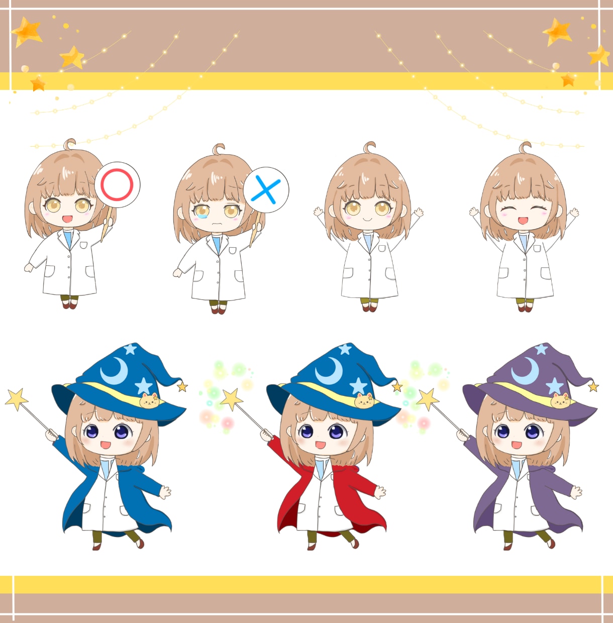 目を引くちびキャラX、インスタ、アイコン作成します ブログ、TikTok、SNS等のミニキャラを幅広く対応 イメージ10