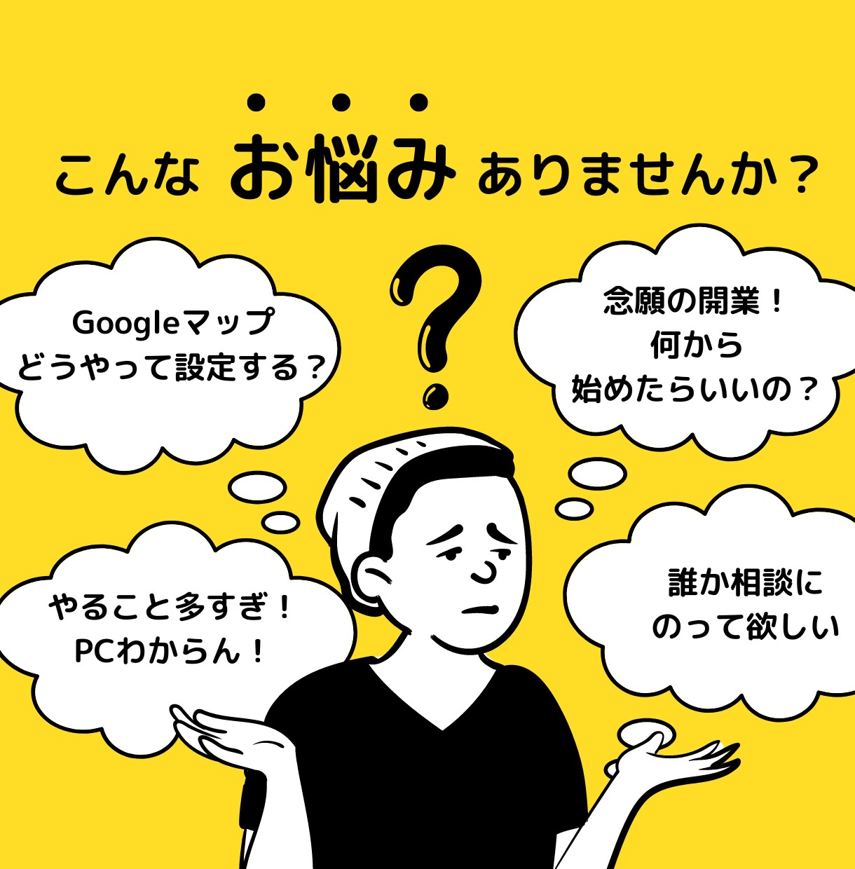 コンサルだけじゃない！新規開業サポートいたします やること多すぎ！WEB関係わからない！個人事業/美容院/飲食 イメージ1