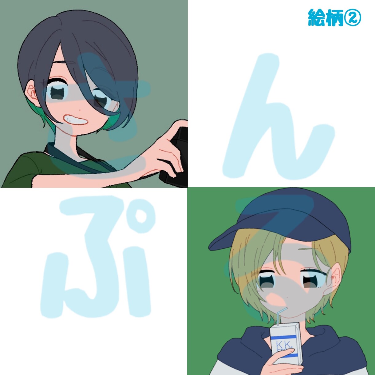 イラスト描きます SNS等で使用するイラストや創作活動用のイラスト等描きます イメージ2