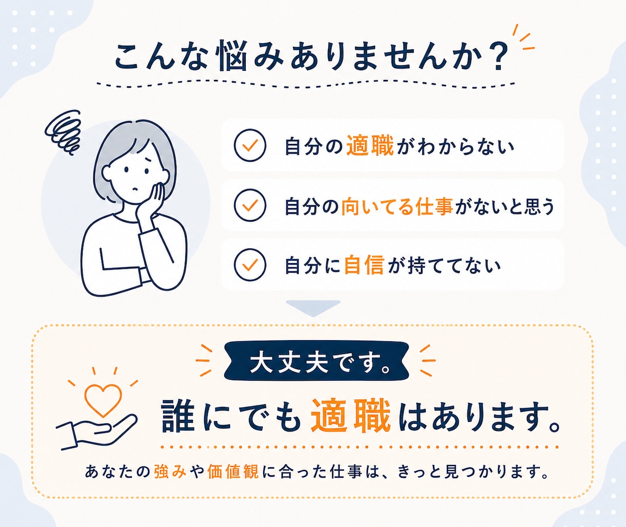 内向型専門コーチが向いてる仕事を診断します 自己分析で「自分らしく働ける仕事」を明確にします イメージ2