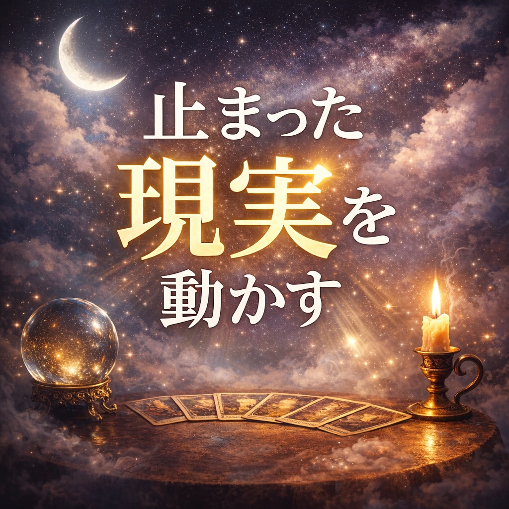 心を整え、現実を動かすタロット鑑定をします 揺れている心を、納得できる気持ちへ導きます イメージ1